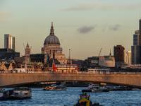 St Pauls at sunset